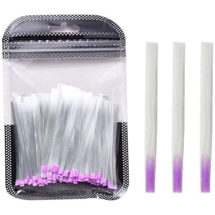 12 Pieces Fiberglass Nail Extension Silk,Nails Tips Quick Extension Fiberglass Fiber Silk False Nails Tips Salon Tool Accessories For UV Gel Nails Art - Image 1